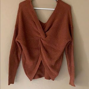 F21 || Rustic twist sweater